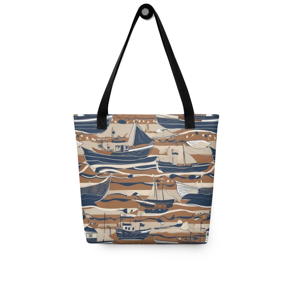 Harbor Blue on Tote Bag — Front