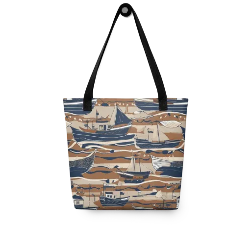 Harbor Blue on a Tote Bag
