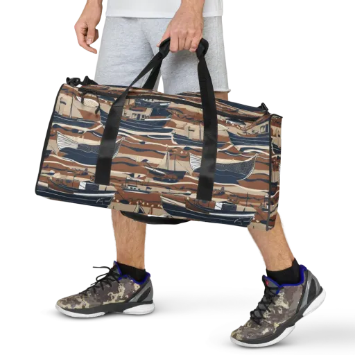 Harbor Blue on a Duffle Bag