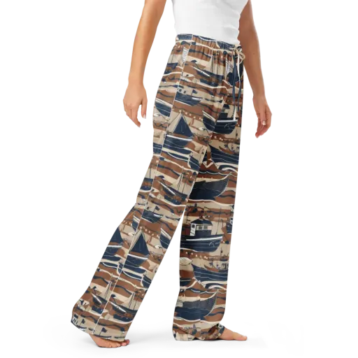 Harbor Blue on a Women's Pajama Pants