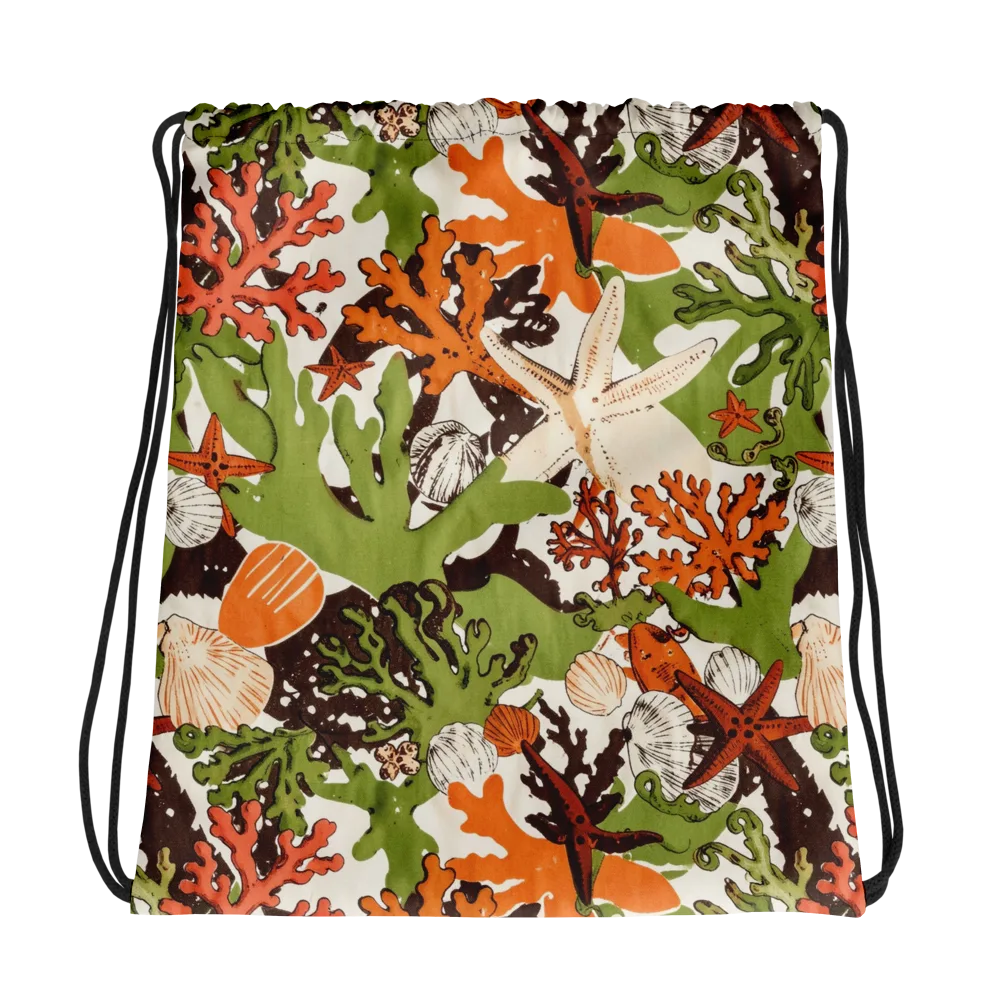 Tidepool Garden on Drawstring Bag — Photo