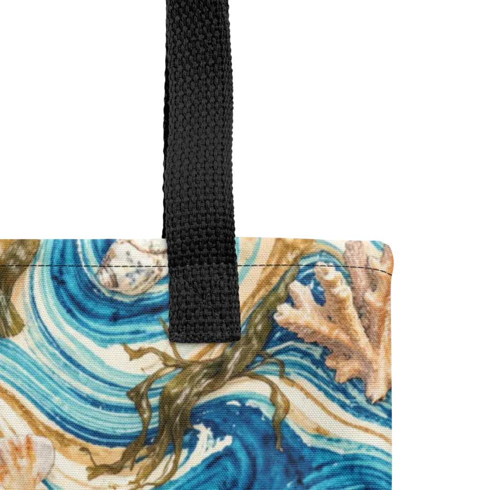 Azure Shoreline on Tote Bag — Product details