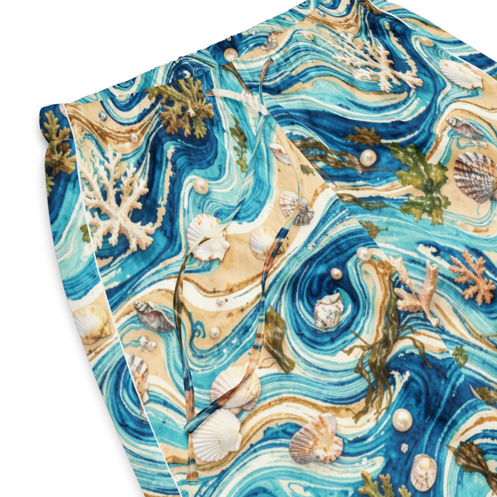 Azure Shoreline on Women's Pajama Pants — Product details