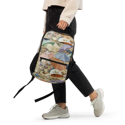 Sunshade Salon on a Utility Backpack