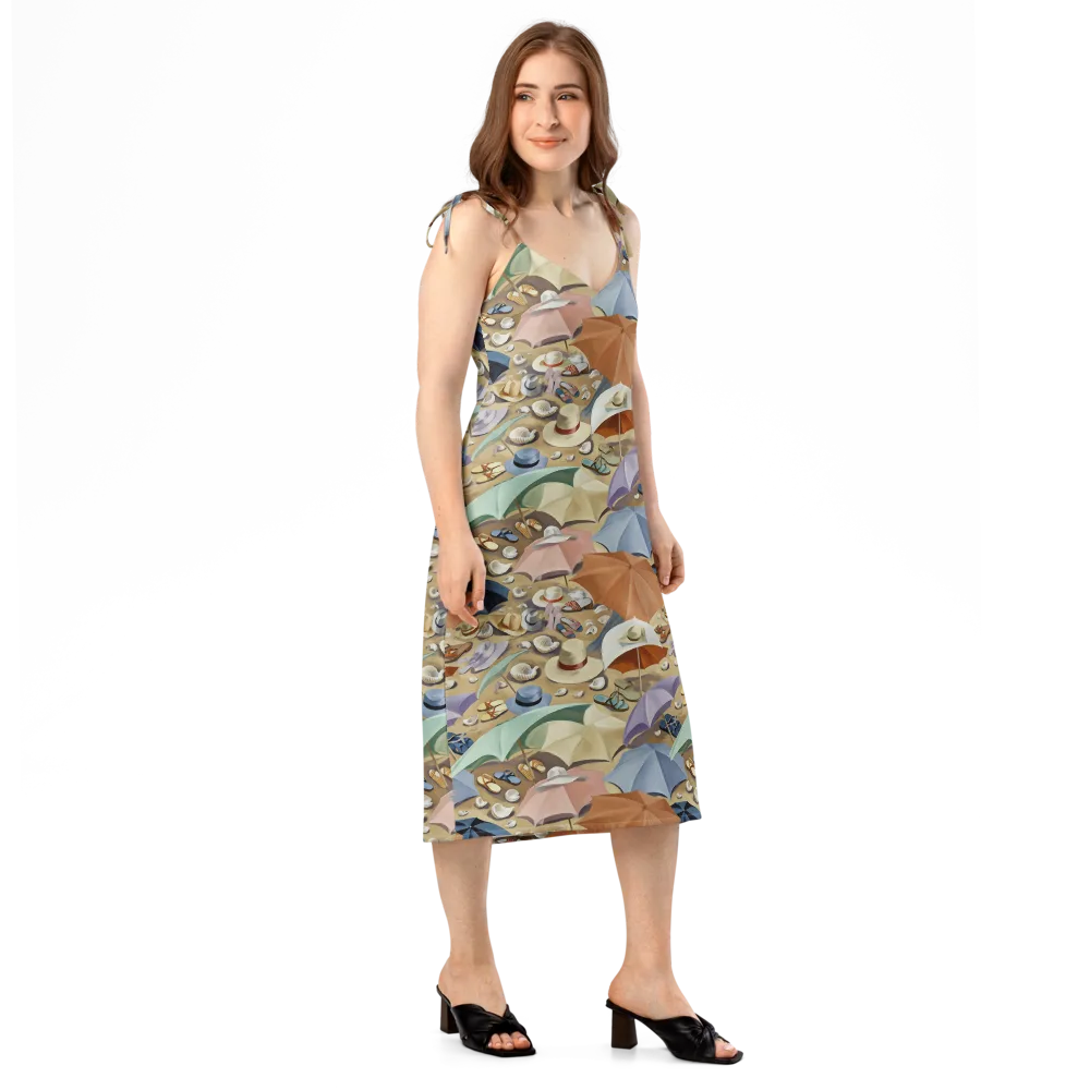 Sunshade Salon on Slip Dress — Right Front