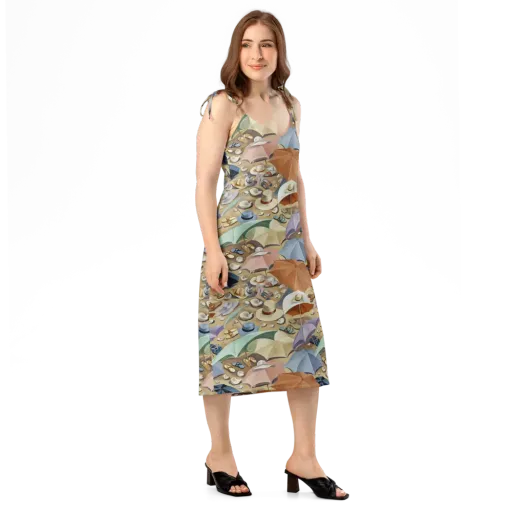 Sunshade Salon on a Slip Dress