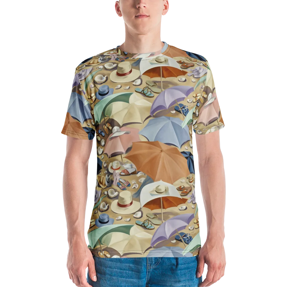 Sunshade Salon on Men's Crew Neck T-Shirt — Front