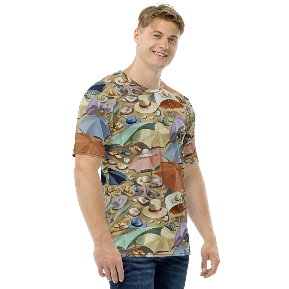 Sunshade Salon on Men's Crew Neck T-Shirt — Right