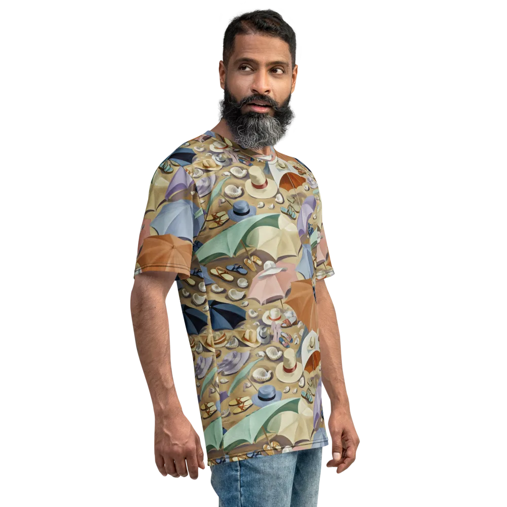 Sunshade Salon on Men's Crew Neck T-Shirt — Right