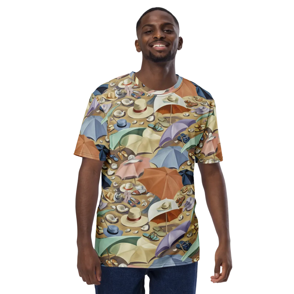 Sunshade Salon on Men's Crew Neck T-Shirt — Front