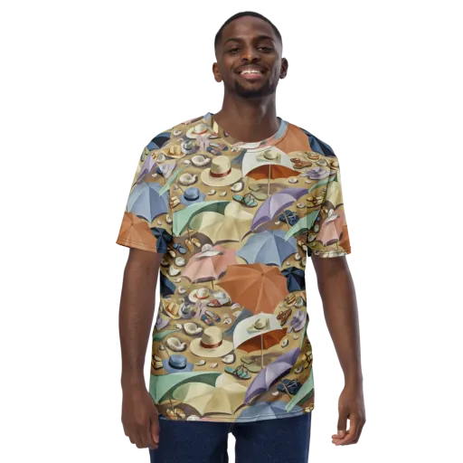 Sunshade Salon on a Men's Crew Neck T-Shirt