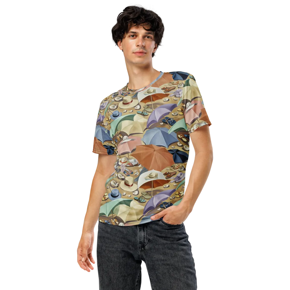 Sunshade Salon on Men's Crew Neck T-Shirt — Front