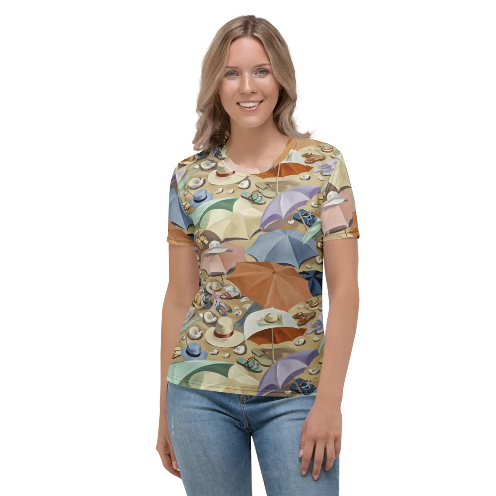 Sunshade Salon on Women's Crew Neck T-Shirt — Front