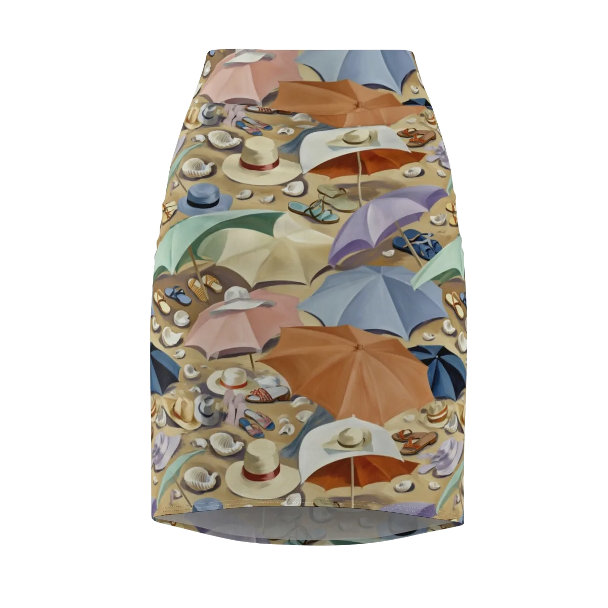 Sunshade Salon on Pencil Skirt — Front