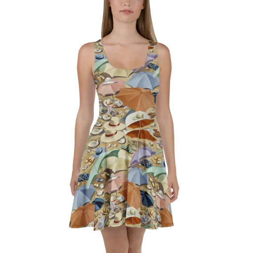 Sunshade Salon on a Skater Dress