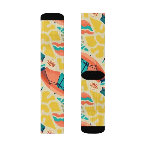 Sunset Shoreline on a Socks