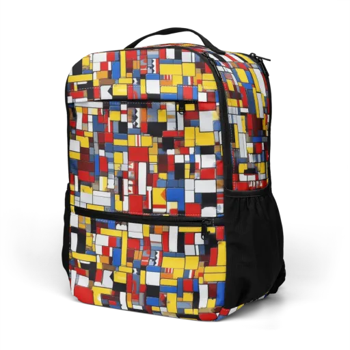 Primary Mosaic on a Utility Backpack