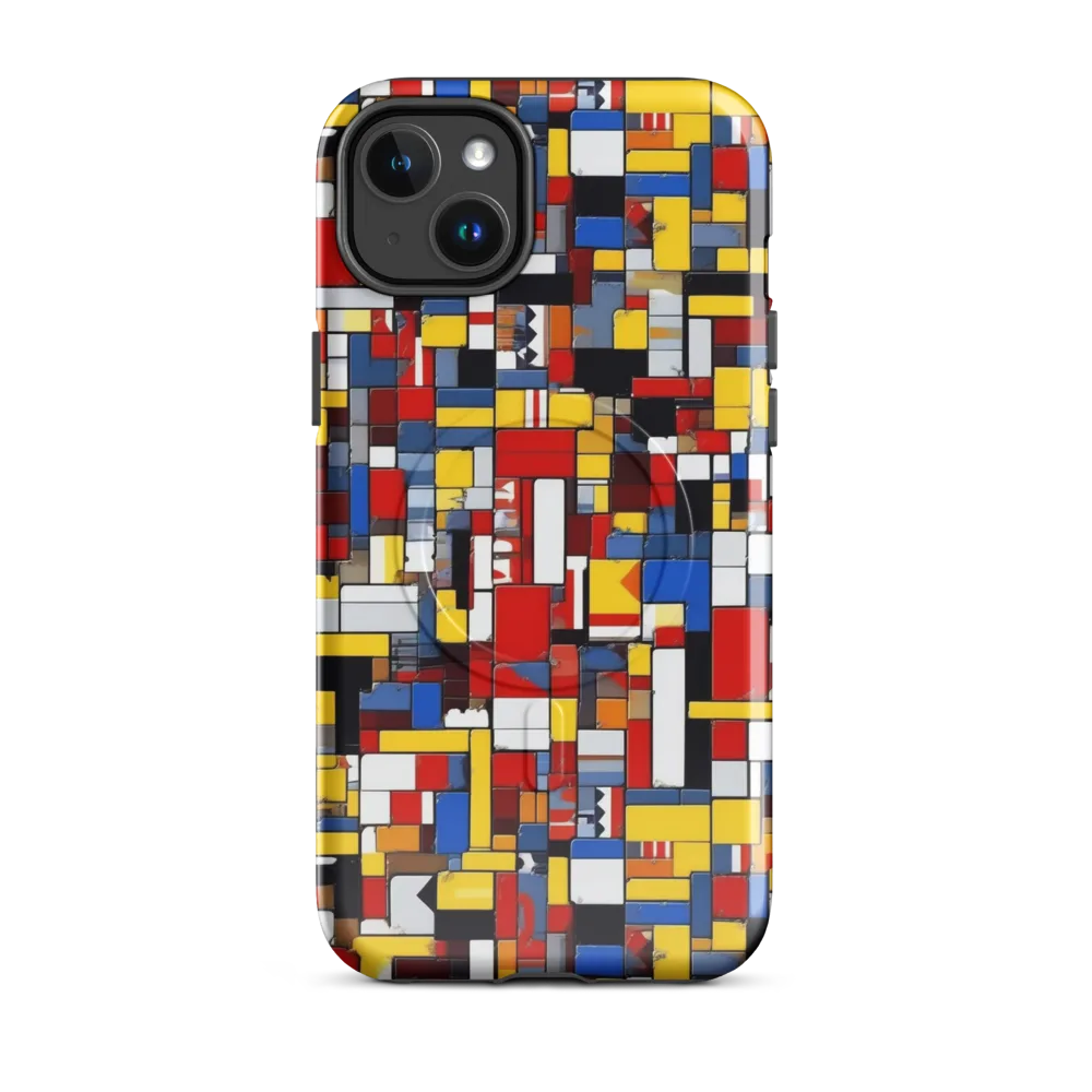 Primary Mosaic on MagSafe Tough Case for iPhone® — Front