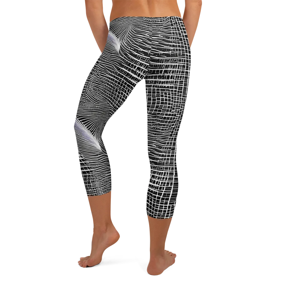 Urban Pulse on Capri Leggings — Back