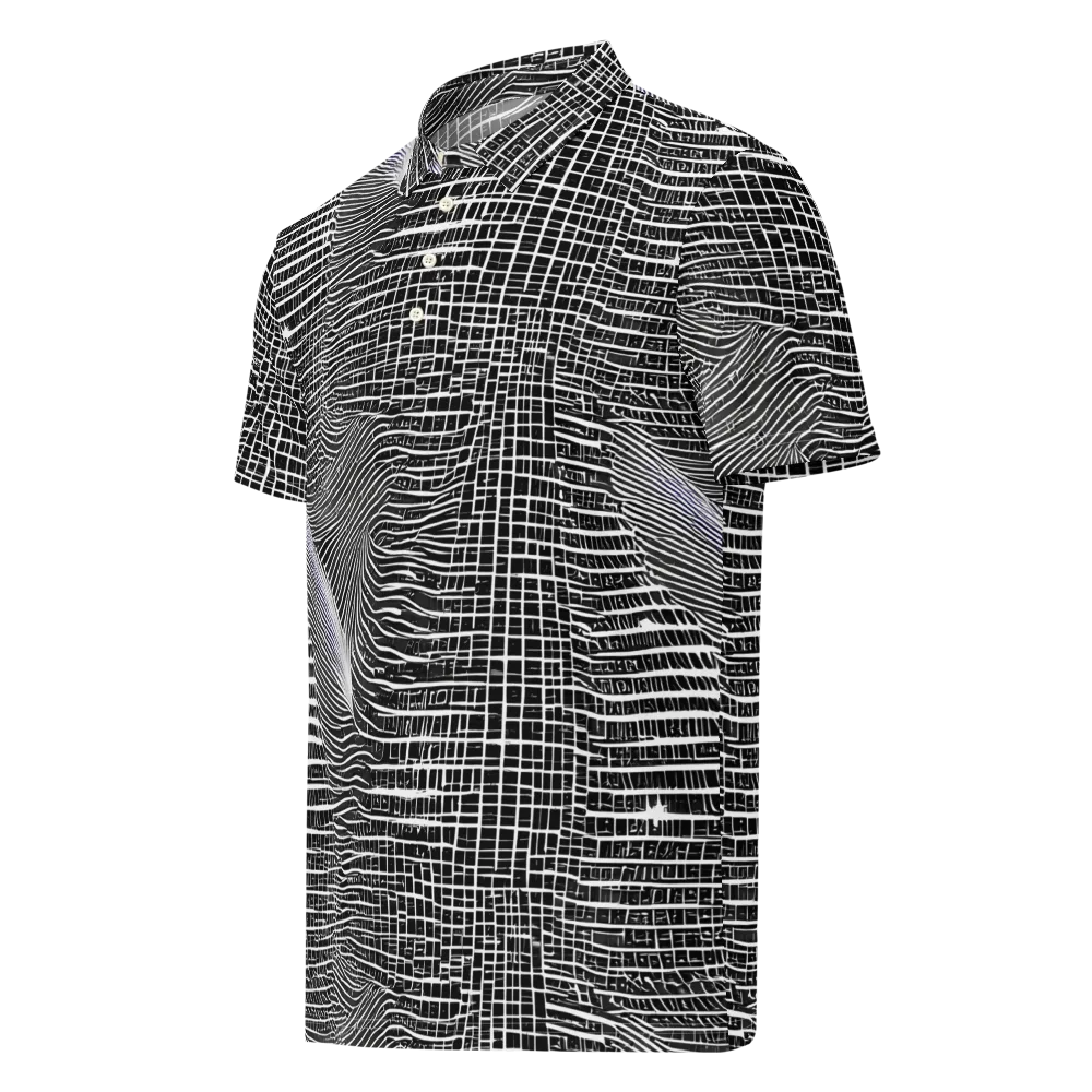 Urban Pulse on Men's Slim Fit Polo Shirt — Left Front