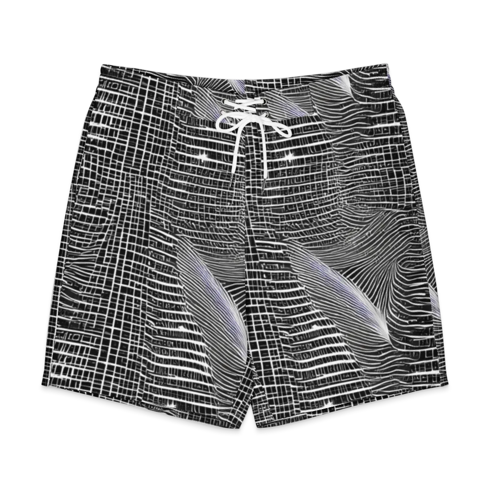 Urban Pulse on Men's Board Shorts — Front