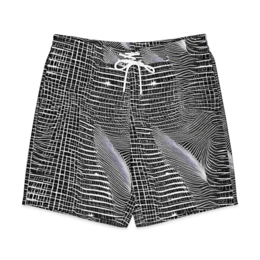 Urban Pulse on a Men's Board Shorts