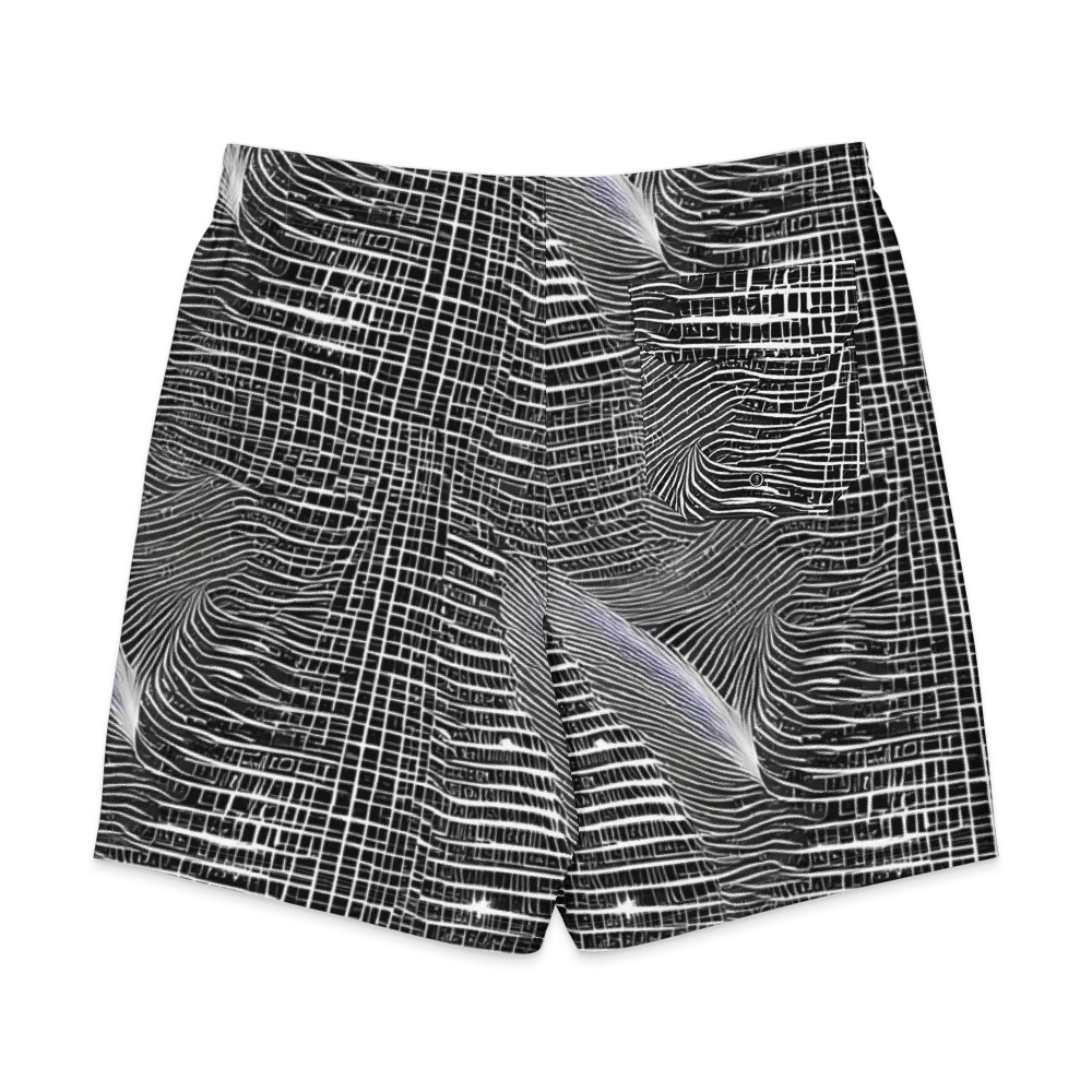 Urban Pulse on Men's Board Shorts — Back