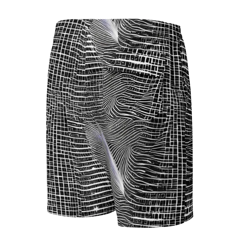Urban Pulse on Men's Board Shorts — Back