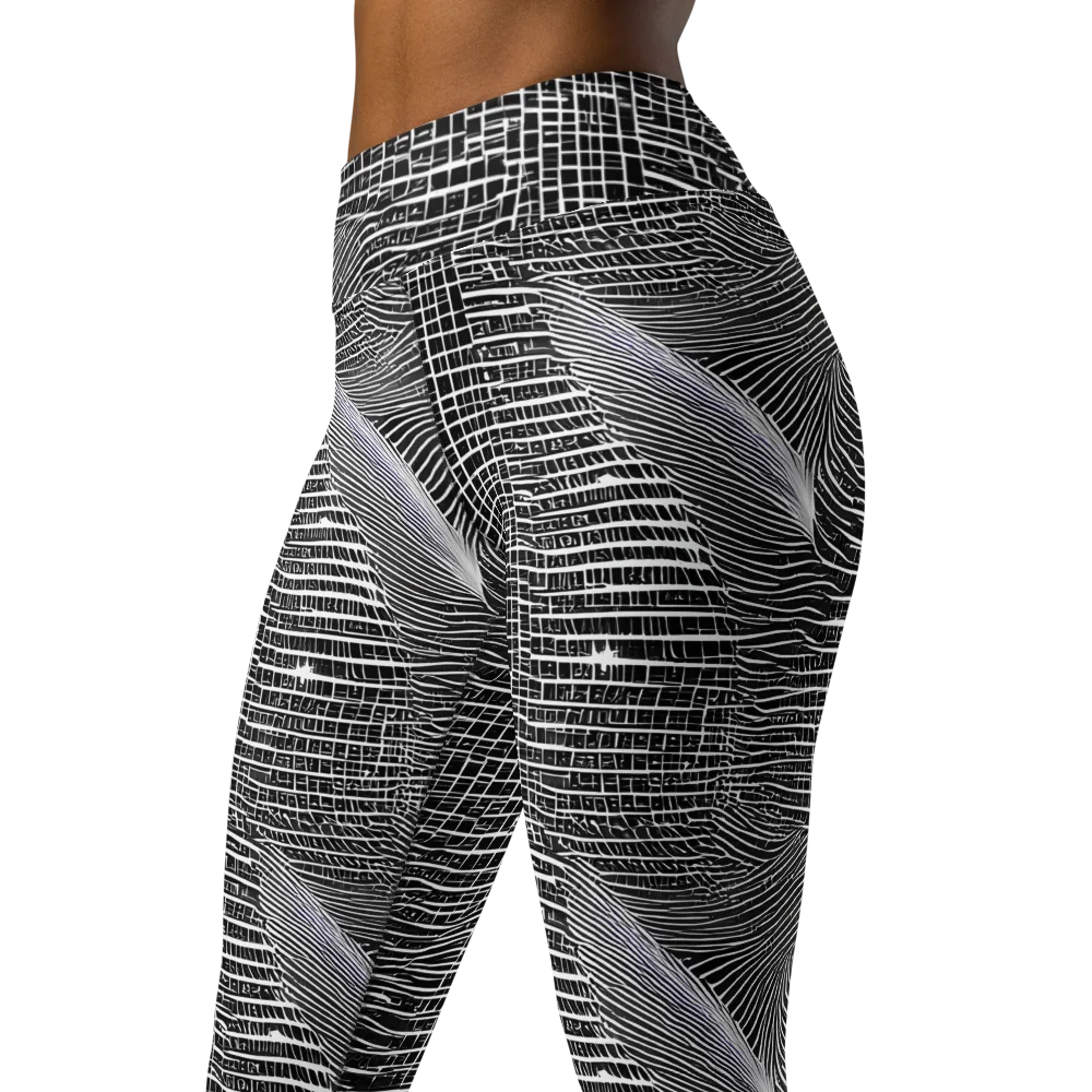Urban Pulse on Yoga Leggings — Left Front