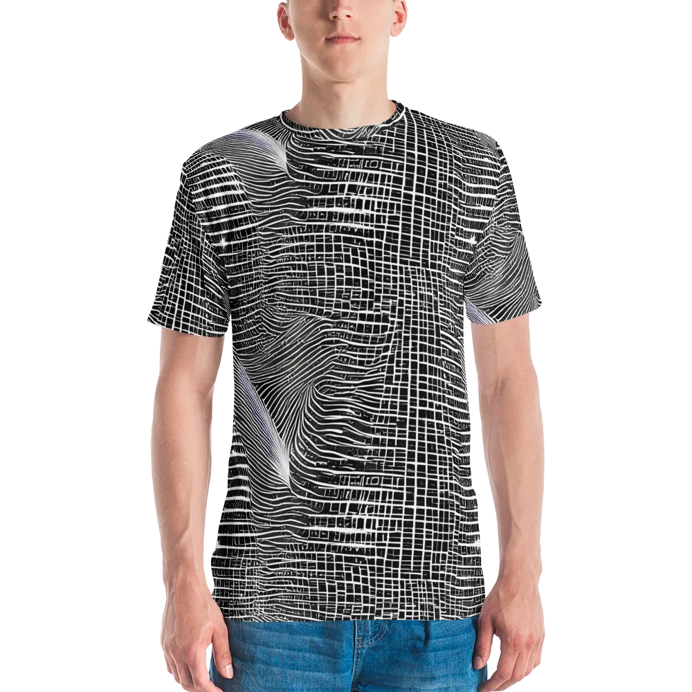 Urban Pulse on Men's Crew Neck T-Shirt — Front