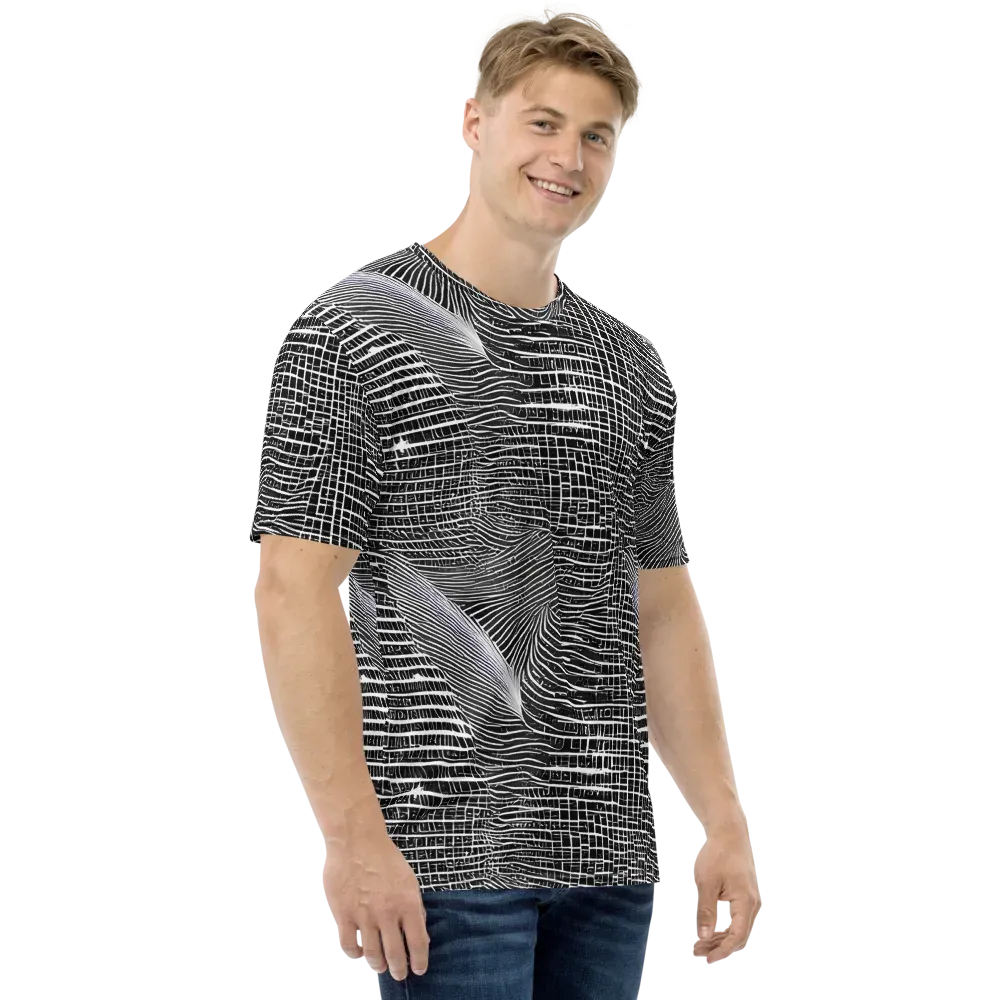 Urban Pulse on Men's Crew Neck T-Shirt — Right