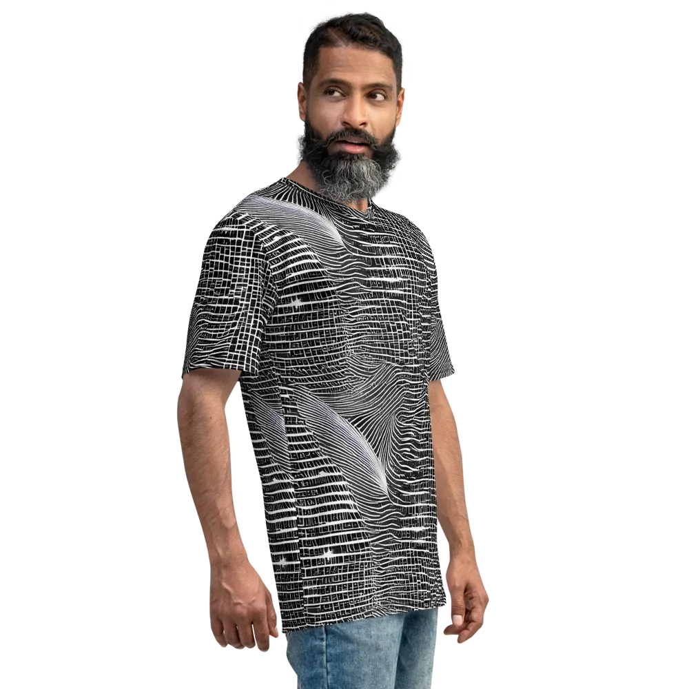 Urban Pulse on Men's Crew Neck T-Shirt — Right