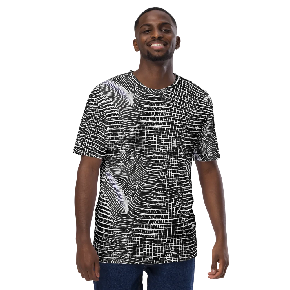 Urban Pulse on Men's Crew Neck T-Shirt — Front