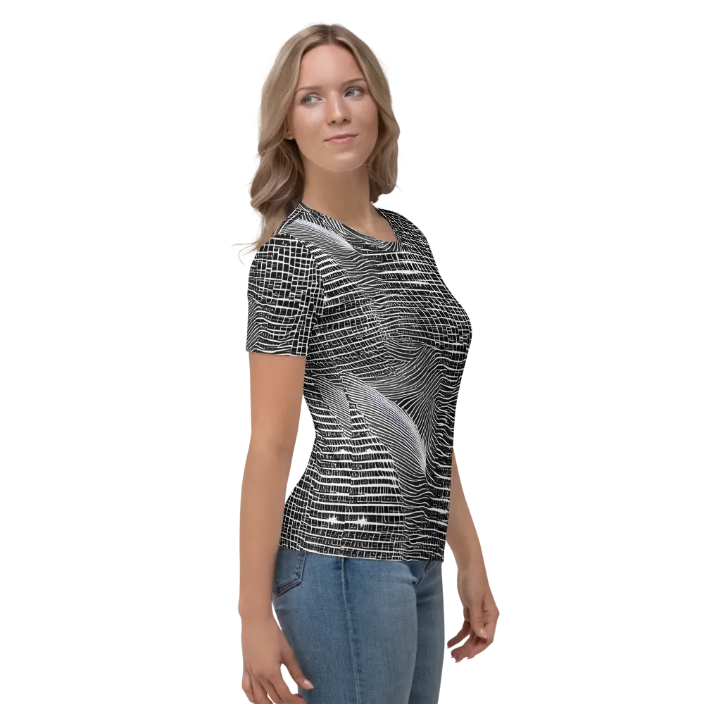 Urban Pulse on Women's Crew Neck T-Shirt — Right
