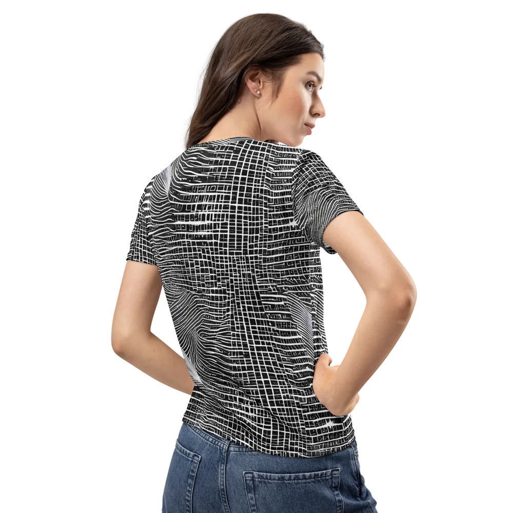 Urban Pulse on Women's Crew Neck T-Shirt — Back