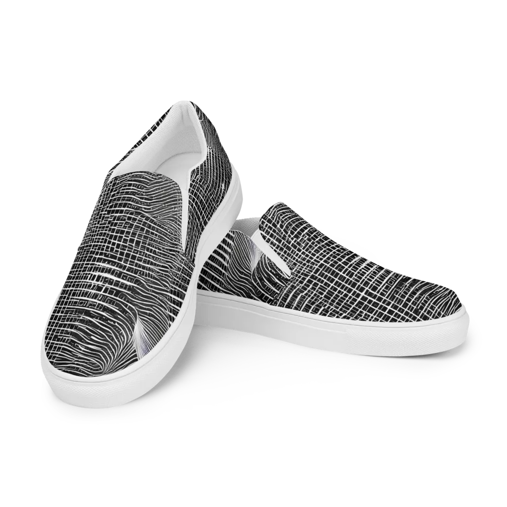 Urban Pulse on Men's Slip-On Canvas Shoes — Left Front