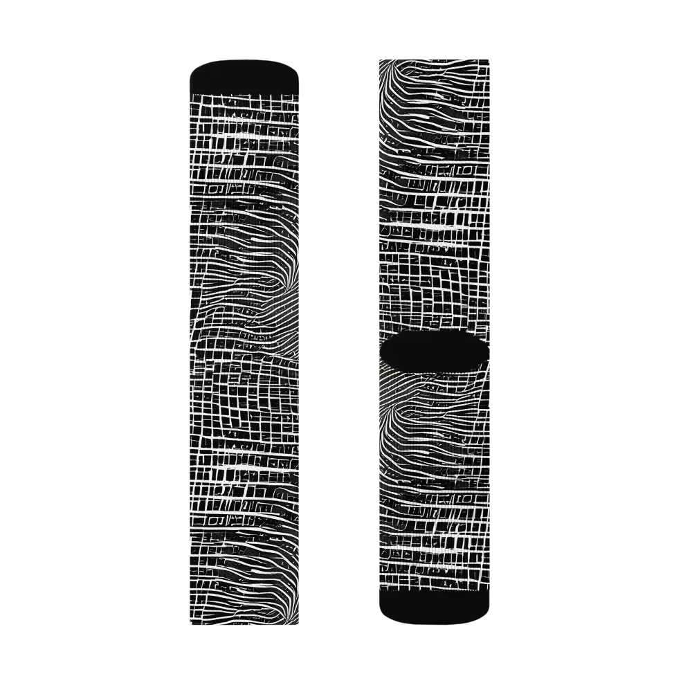 Urban Pulse on Socks — Left Sock