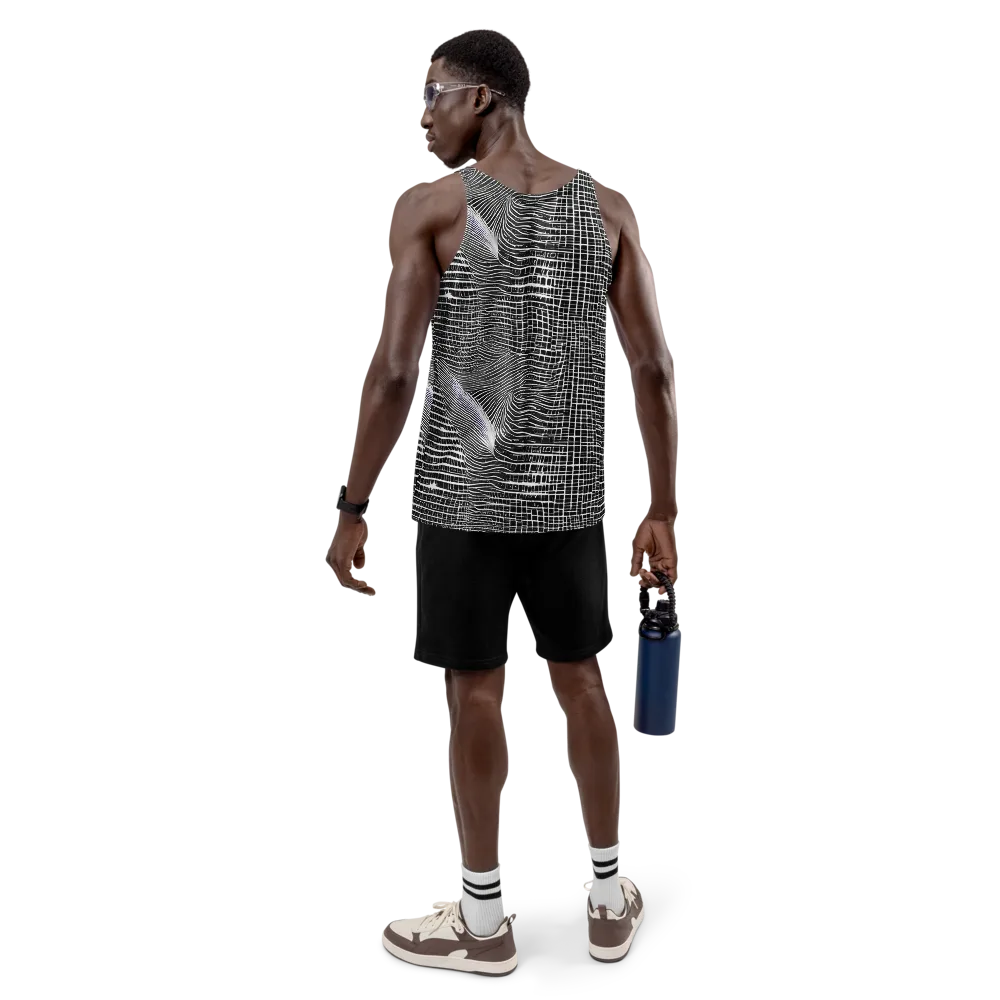 Urban Pulse on Men's Tank Top — Back
