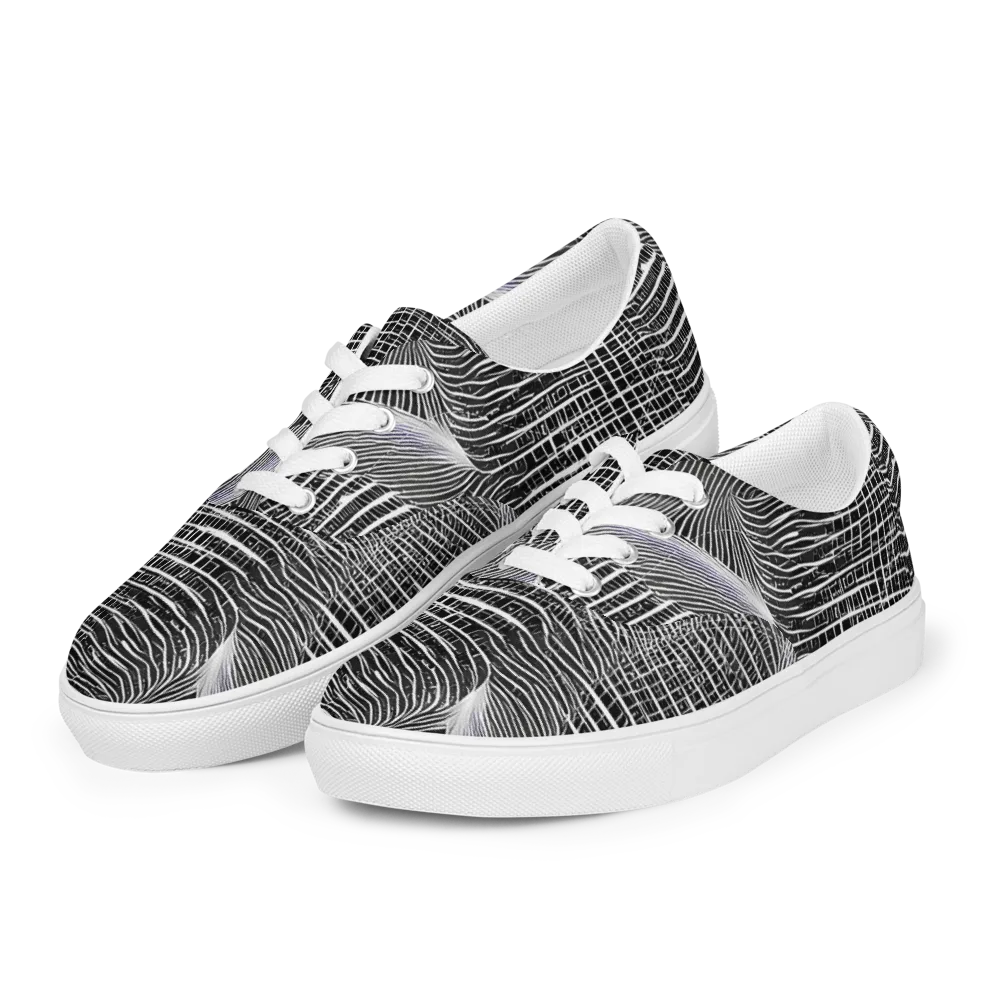 Urban Pulse on Men's Lace-Up Canvas Shoes — Left Front