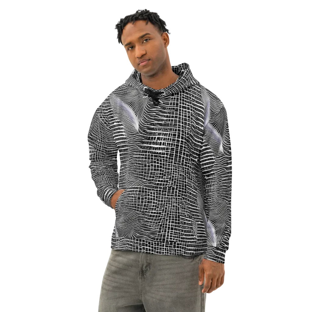 Urban Pulse on Cotton Hoodie — Left Front
