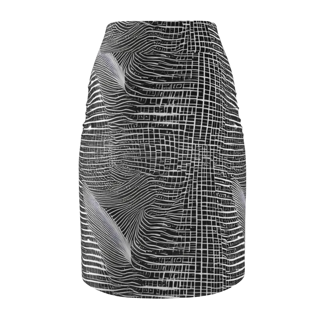 Urban Pulse on Pencil Skirt — Back
