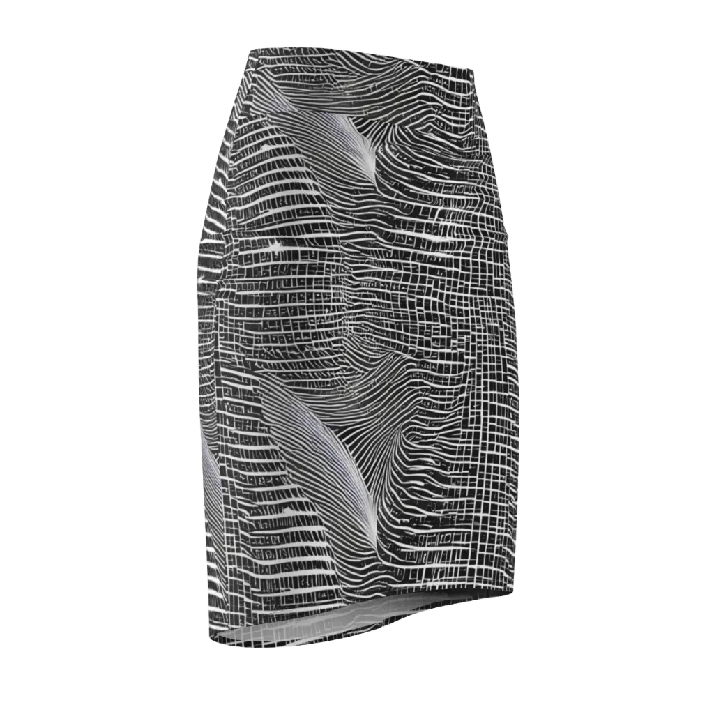 Urban Pulse on Pencil Skirt — Front Side