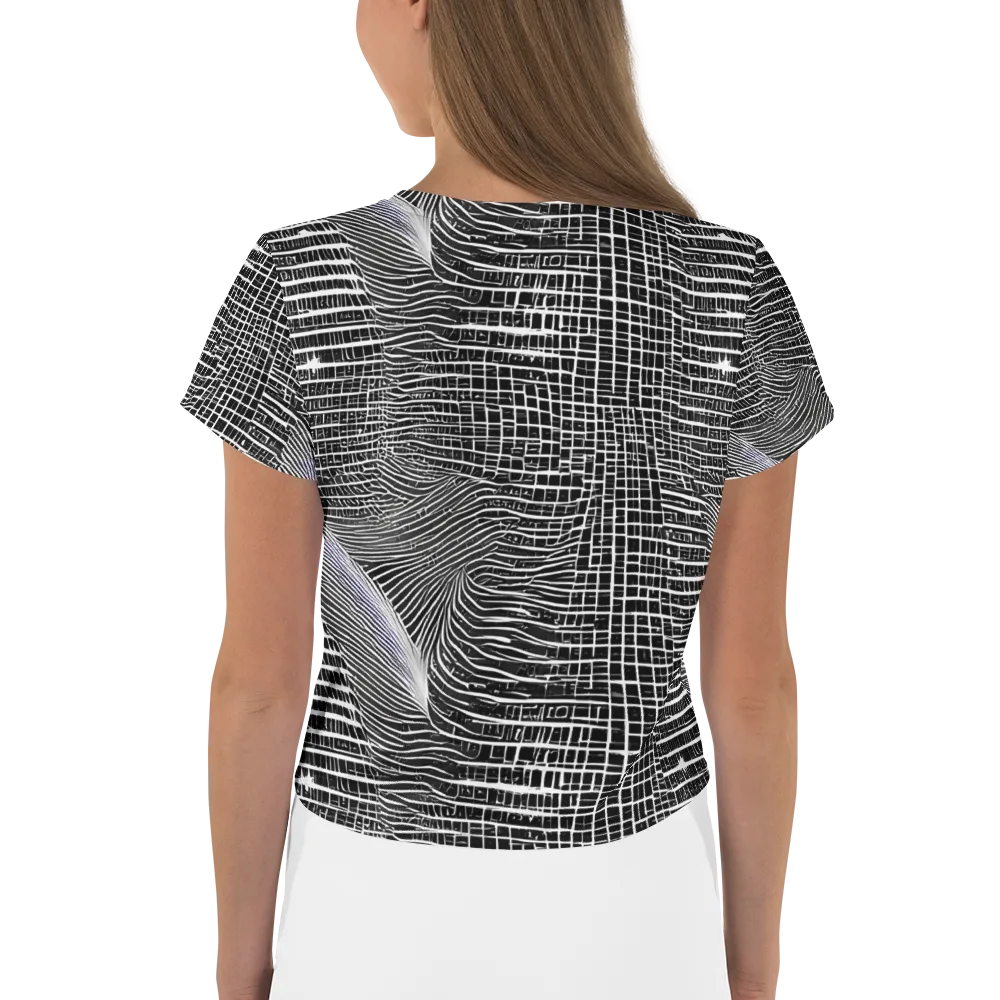 Urban Pulse on Crop Tee — Back