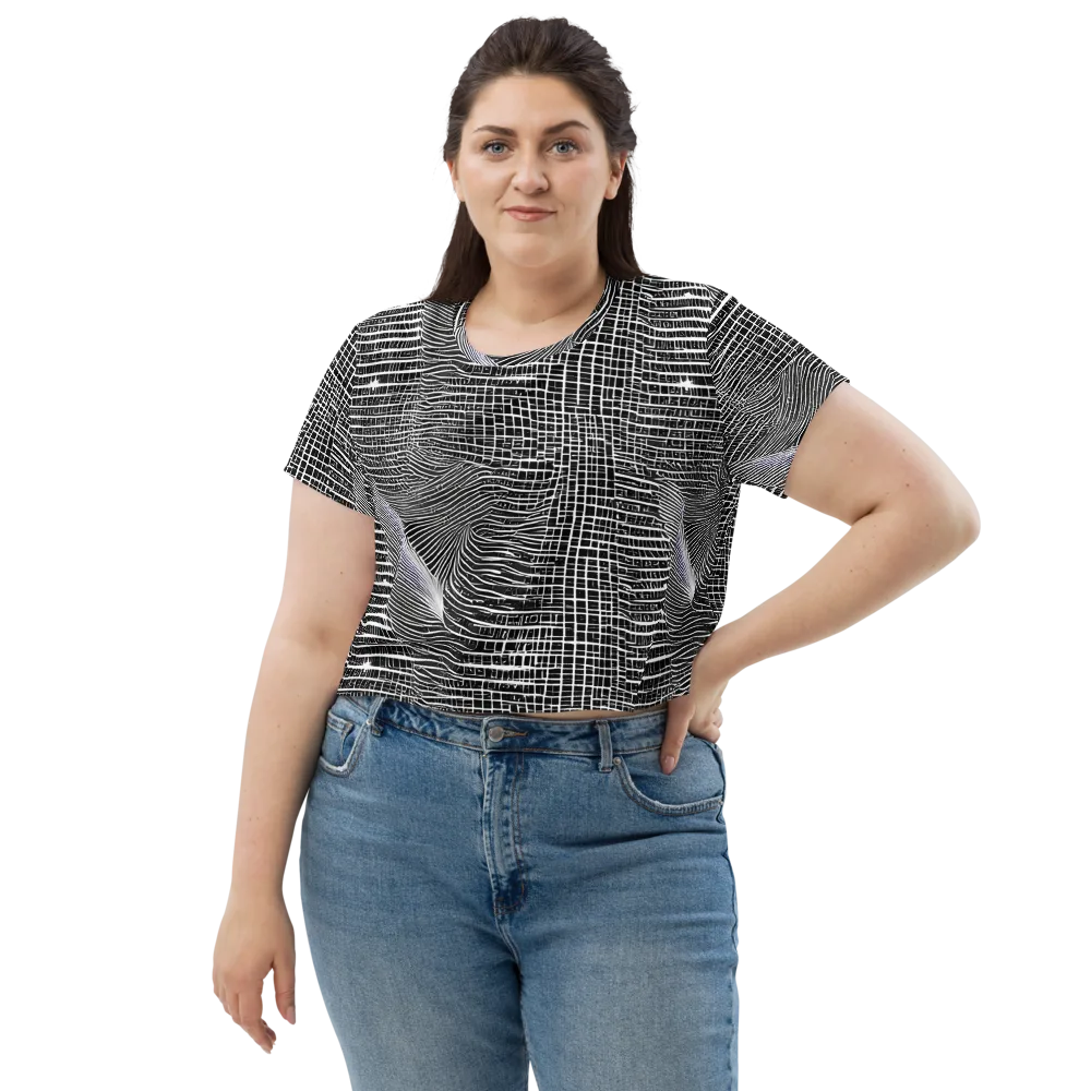 Urban Pulse on Crop Tee — Front