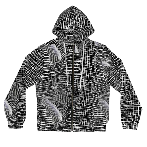 Urban Pulse on a Women's Full-Zip Hoodie