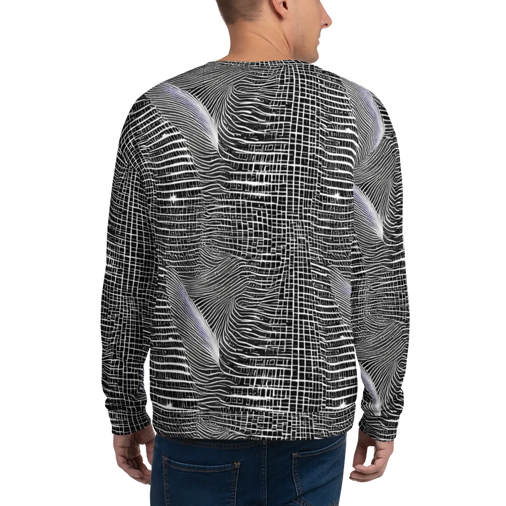 Urban Pulse on Sweatshirt — Back