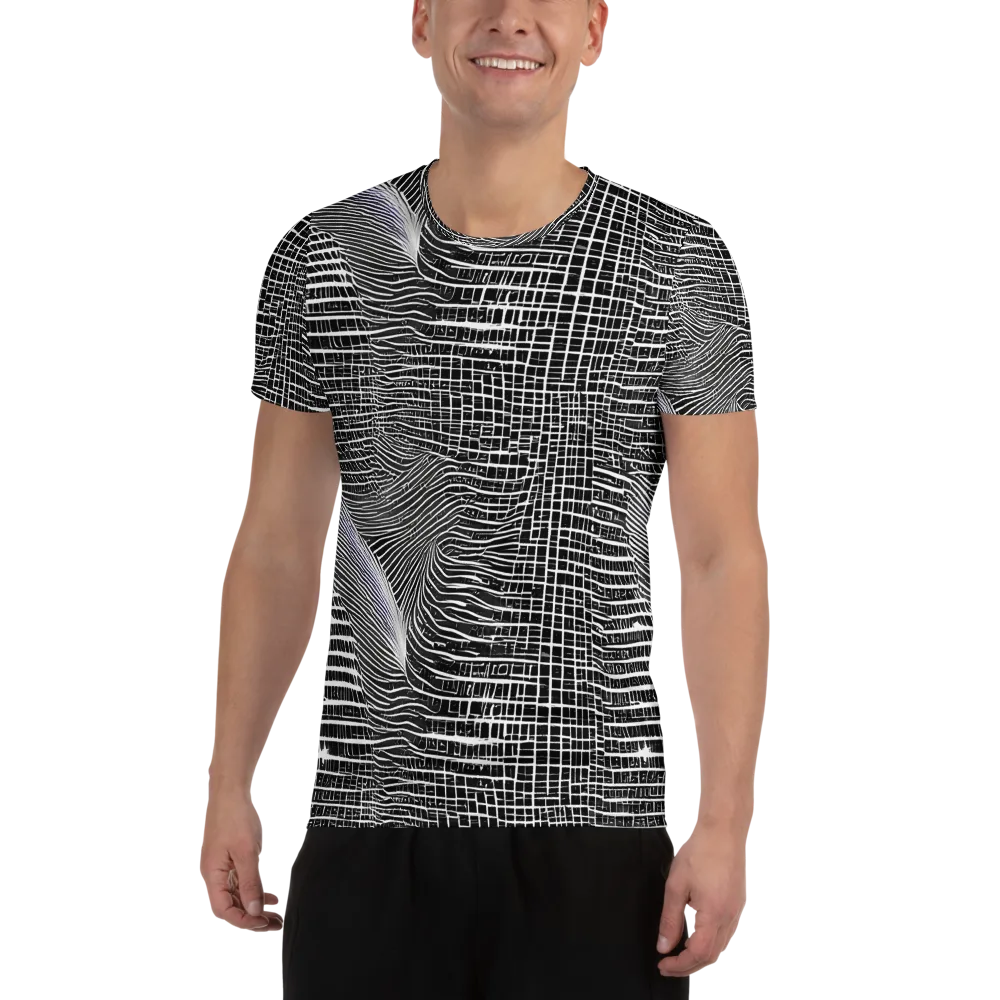 Urban Pulse on Men's Athletic T-Shirt — Front