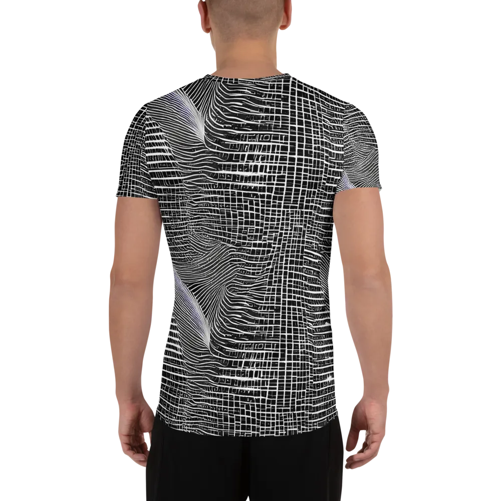 Urban Pulse on Men's Athletic T-Shirt — Back