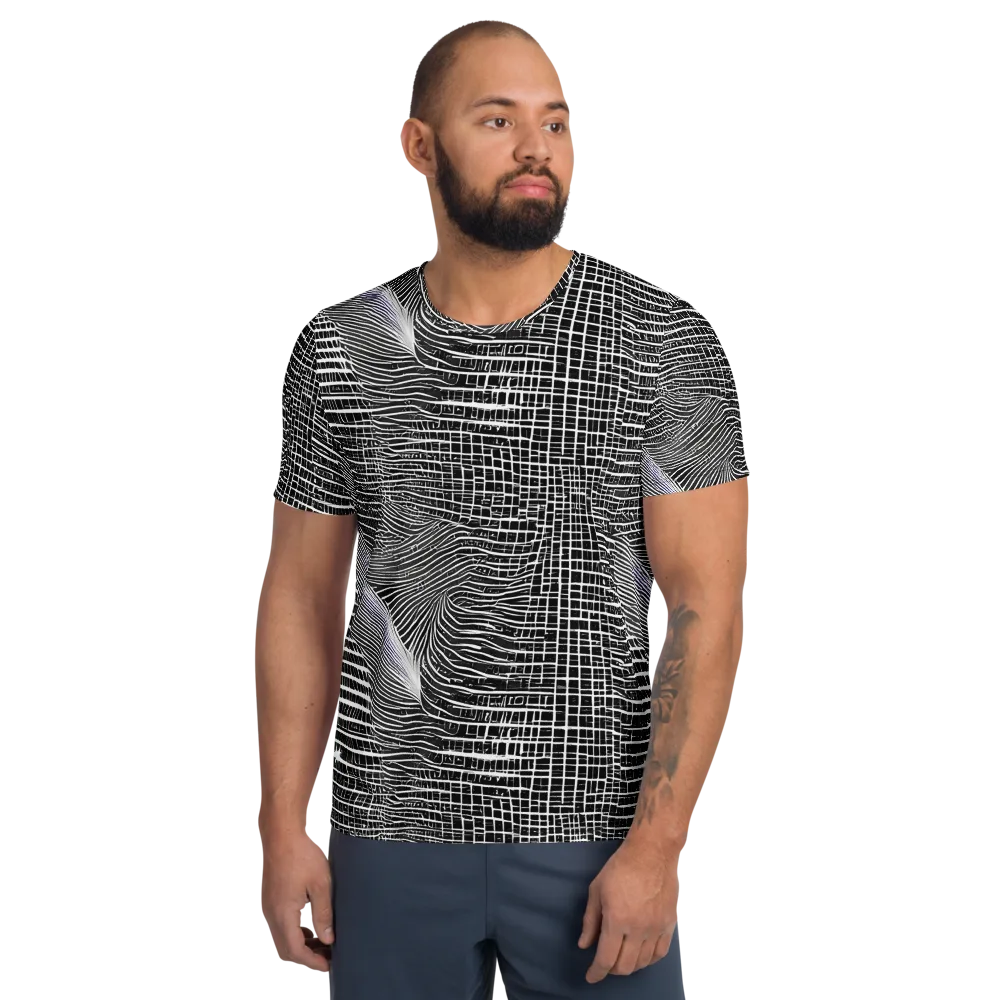Urban Pulse on Men's Athletic T-Shirt — Front
