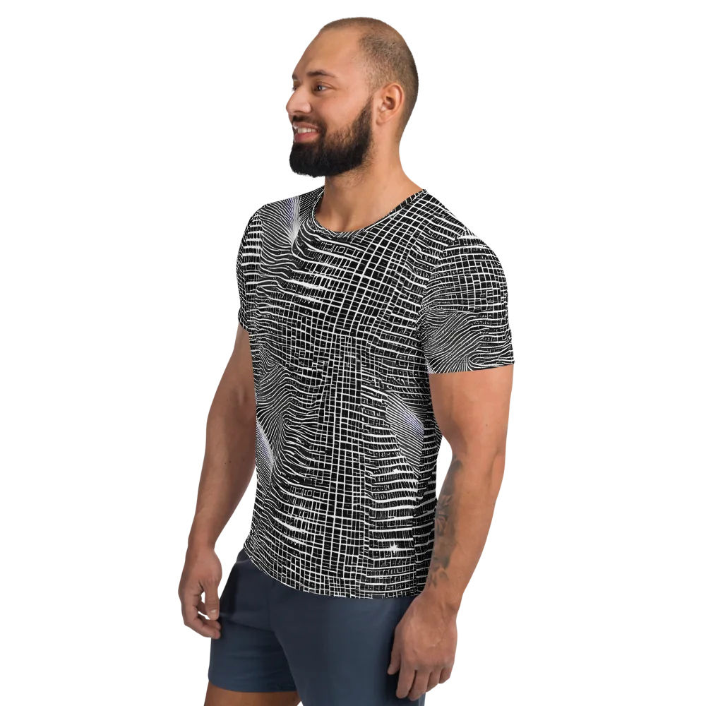 Urban Pulse on Men's Athletic T-Shirt — Left